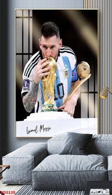 File in ấn cao cấp File tranh treo bóng đá BD2125 (file gốc)