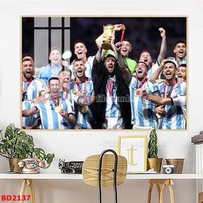 Download file tranh File tranh treo bóng đá BD2137 (file gốc PSD)