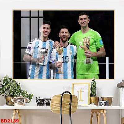 Tải file File tranh treo bóng đá BD2139 (PSD) cho in tranh kính