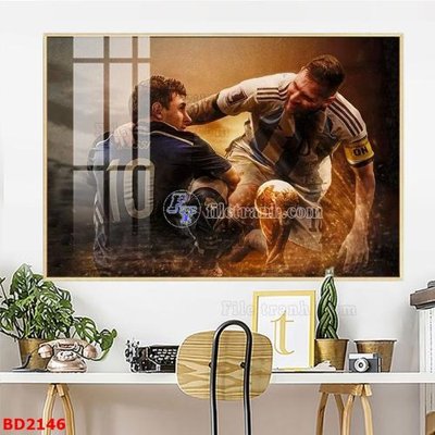 Download file File tranh treo bóng đá BD2146 (gốc) in mica bàn thờ