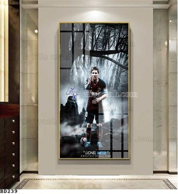 File PSD File tranh treo bóng đá BD238 (bản gốc) đã tách nền