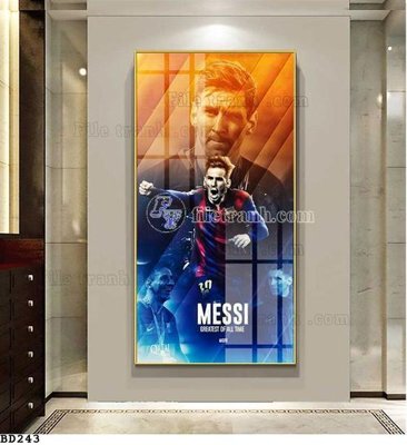 File in trần File tranh treo bóng đá BD242 (bản gốc) phong cảnh