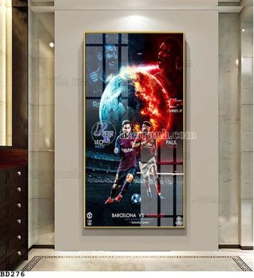 File gốc File tranh treo bóng đá BD275 (PNG) trong suốt (transparent)