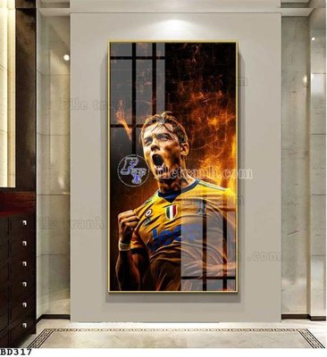 File ảnh File tranh treo bóng đá BD316 (gốc) in decal dán tường