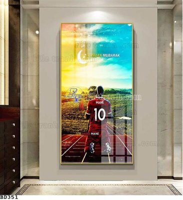 Tải file File tranh treo bóng đá BD350 (gốc) làm file thiết kế