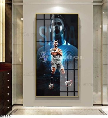 File tranh trang trí File tranh treo bóng đá BD359 (file gốc)