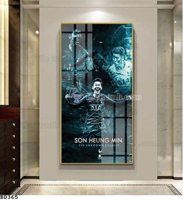 File gốc File tranh treo bóng đá BD364 (ảnh rõ nét) để in