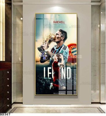 Tải xuống file tranh gốc File tranh treo bóng đá BD366 (PSD/TIFF)