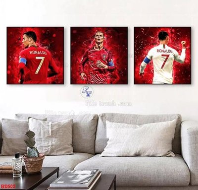 Chi tiết file ảnh File tranh treo bóng đá BD502 sắc nét