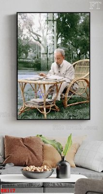 File tranh File tranh bác hồ in ấn BH117 (file gốc) chuẩn màu in