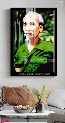 File tranh File tranh bác hồ in ấn BH123 (ảnh gốc) in trần nhà