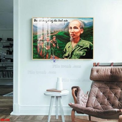 Download file gốc File tranh bác hồ in ấn BH152 (độ nét cao)