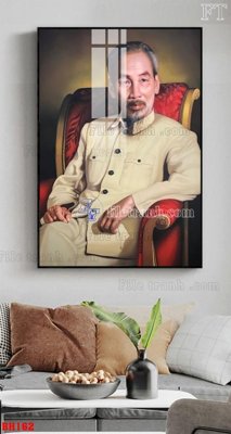 File gốc File tranh bác hồ in ấn BH162 (cho in 3D) độc đáo