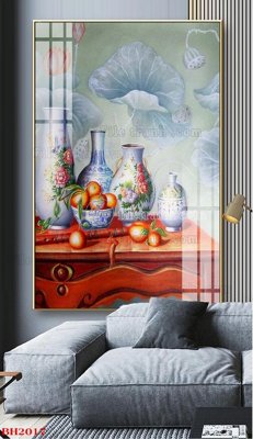 Tải file gốc File tranh bình hoa B2017 (in tráng gương) 3DFile gốc File tranh bình hoa B2017 (sẵn sàng in) chất lượng cao