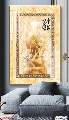 Tải file gốc File tranh bình hoa B2092 (in khổ lớn) không mờ