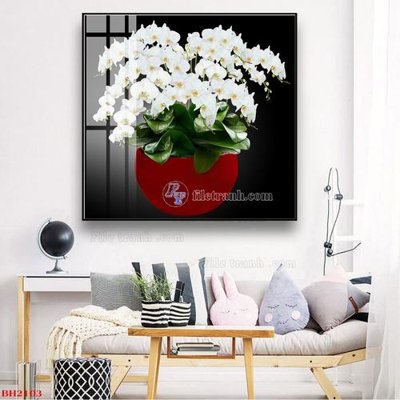 File tranh trang trí File tranh bình hoa B2103 (tải file gốc)