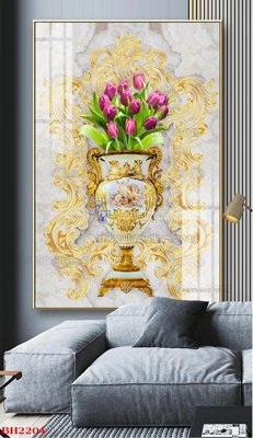 File tranh File tranh bình hoa B2204 (ảnh gốc) không bị mờ