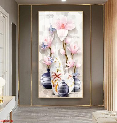 Mua file tranh gốc File tranh bình hoa B2216 tại Filetranh.com