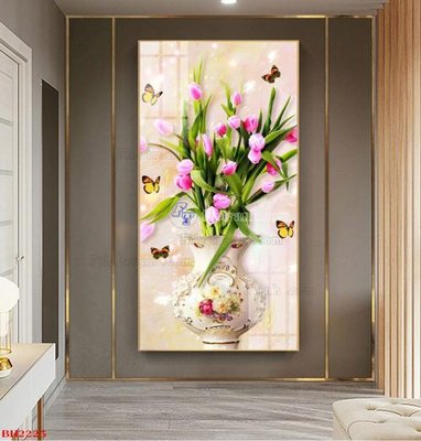 Mua file tranh gốc File tranh bình hoa B2225 tại Filetranh.com