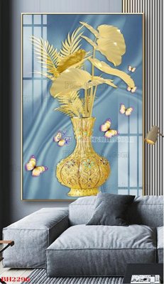 File tranh File tranh bình hoa B2296 (ảnh gốc) sắc nét hoàn hảo