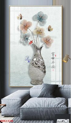 Tải file File tranh bình hoa B2328 (gốc) để in ấn ngay