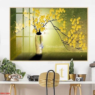 File tranh gốc File tranh bình hoa B2386 (bản quyền) Filetranh.com