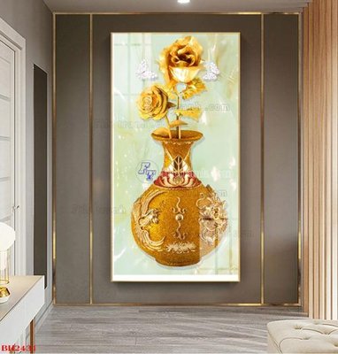 Mua file tranh gốc File tranh bình hoa B2431 tại Filetranh.com