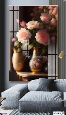 Tải file File tranh bình hoa 5D hoa đẹp BH4009 (ảnh gốc) 300dpi File tranh bình hoa 5D hoa đẹp BH4009