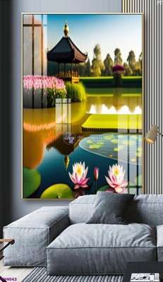 File tranh File tranh bình hoa 5D hoa đẹp BH4043 (ảnh gốc) sắc nét hoàn hảo