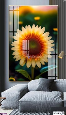 File in ấn File tranh bình hoa 5D hoa đẹp BH4078 chuyên nghiệp