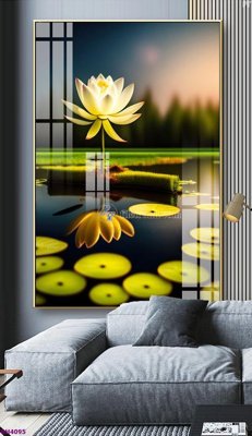 Download file gốc File tranh bình hoa 5D hoa đẹp BH4095 (in mica) trang trí