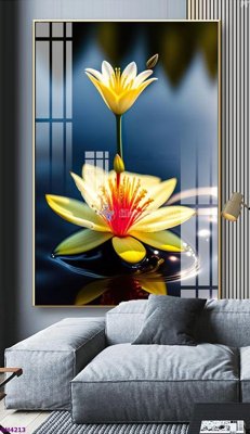 Hình ảnh gốc File tranh bình hoa 5D hoa đẹp BH4213 (để in khổ lớn)