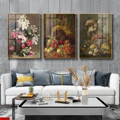 Tải file gốc File tranh bộ 3 bình hoa phong cách cổ điển BH6206 (bản PSD) còn layer