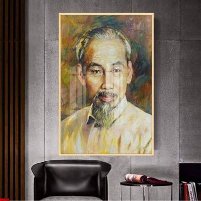 File tranh File in tranh bác hồ chất lượng cao BH8011 (gốc) in backlit film