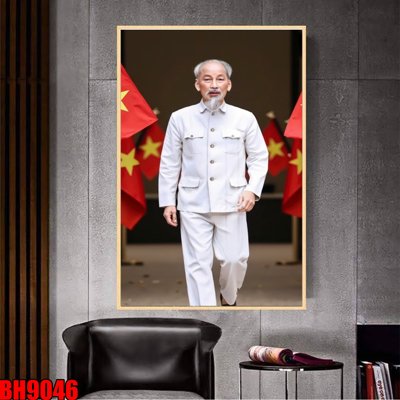 Tải về hình ảnh gốc File in tranh bác hồ chất lượng cao BH9046 sắc nét