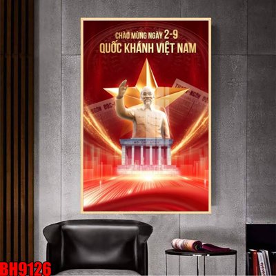 Tải file gốc File in tranh bác hồ chất lượng cao BH9126 (bản PSD) chỉnh sửa được