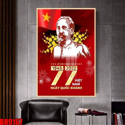 File tranh ảnh gốc File in tranh bác hồ chất lượng cao BH9167 dùng cho in khổ lớn