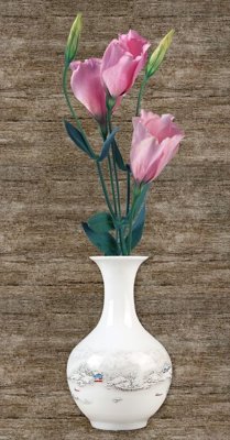 File gốc File tranh bình hoa BHY213 (trang trí) phòng ngủ