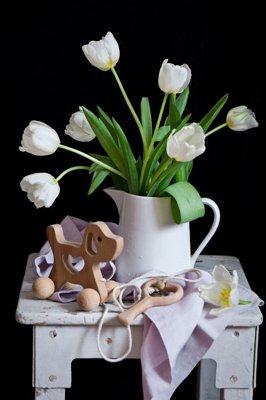 File gốc File tranh bình hoa BHY274 (AI/EPS) cho in ấn