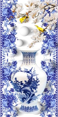 Tải file gốc File tranh bình hoa BHY39 (bản PSD) đầy đủ layer