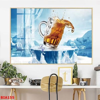 Tải xuống file tranh gốc Tranh quán bia nhậu BIA155 (PSD/TIFF)