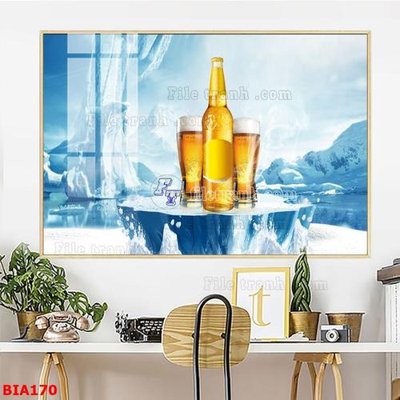 File gốc Tranh quán bia nhậu BIA170 (PNG) trong suốt (transparent)