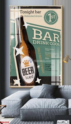 File tranh Tranh quán bia nhậu BIA192 (ảnh gốc) độc quyền