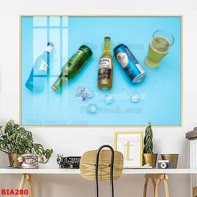 File gốc Tranh quán bia nhậu BIA280 (cho in ấn) từ Filetranh.com