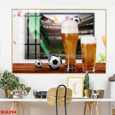 File ảnh Tranh quán bia nhậu BIA294 (gốc) in quảng cáo ngoài trời