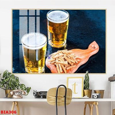 File gốc Tranh quán bia nhậu BIA306 (phong cách) châu Âu