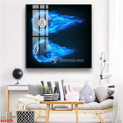 File gốc Tranh quán bia nhậu BIA375 (in tráng gương) nghệ thuật