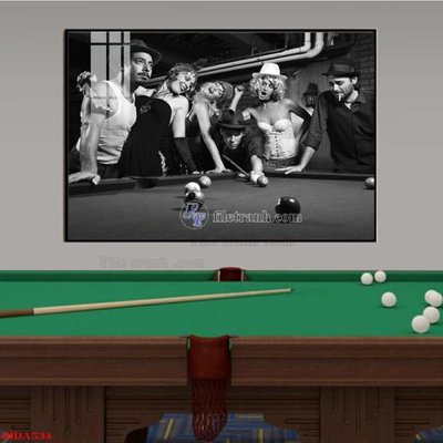 Tải file File tranh quán bida bi-a BILLARD BIDA534 (gốc) làm file thiết kế