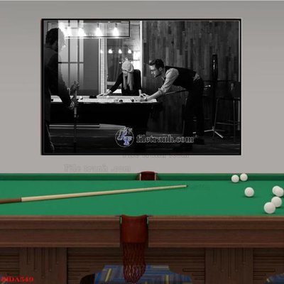 File PSD File tranh quán bida bi-a BILLARD BIDA549 (gốc) nhiều lớp (multi-layer)
