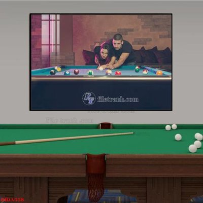 Mua file gốc File tranh quán bida bi-a BILLARD BIDA558 (PSD) tại Filetranh.com